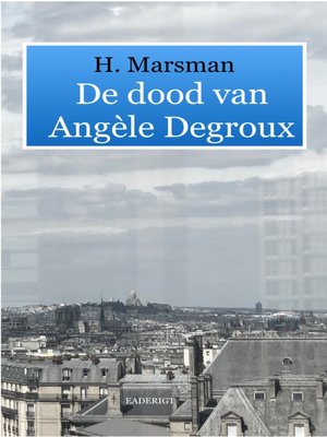 cover image of De dood van Angèle Degroux